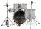 PDP Center Stage 5-Piece Full Drum Kit - 10/12/12/22/14 - Diamond White Sparkle