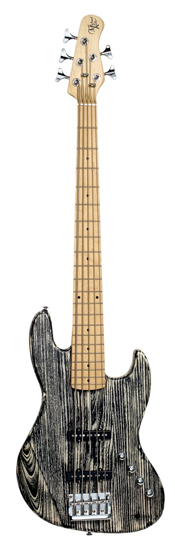 Michael Kelly Element 5OP 5 String Electric Bass - Transparent Black - MKO5OBKMRC