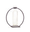 Modern Hanging Bottle Vase in Circle Stand (Set of 4)