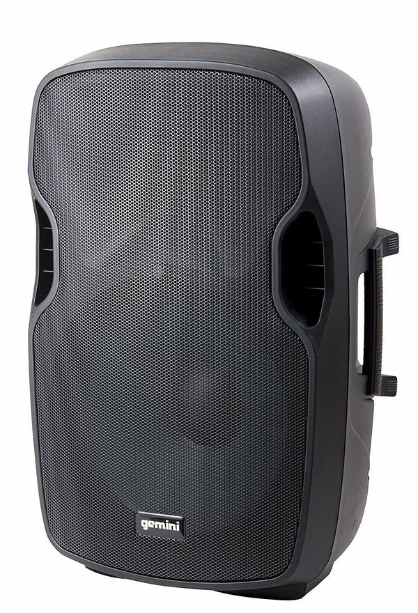 Gemini AS-15BLU Professional Bluetooth 15-inch Portable Active PA Loudspeaker