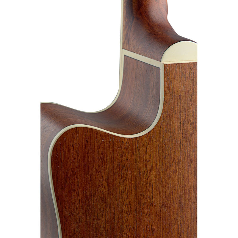 JN Guitars Asyla Left Handed 4/4 Auditorium Acoustic Electric Guitar - Natural