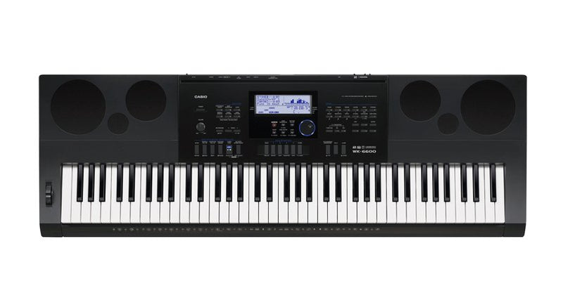 Casio 76-Key Workstation Keyboard with Power Supply - WK-6600