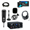 Home Recording Bundle Studio w/ Presonus Studio One AudioBox GO Free Ship