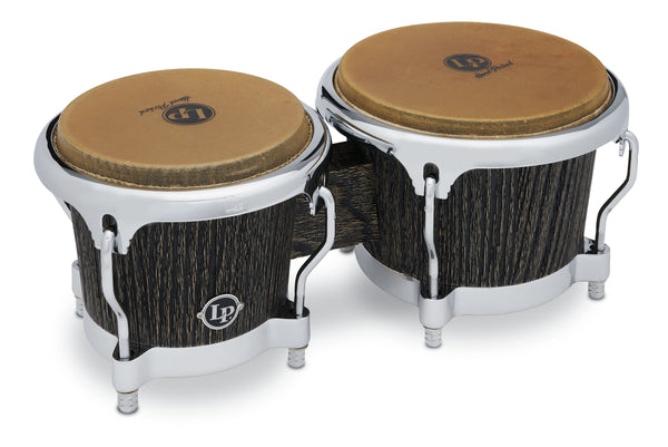 LP Uptown Series Bongo Set - Sculpted Ash w/ Chrome Hardware - LP201SA