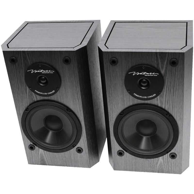 BIC America 175W 2-Way 6.5-Inch Bookshelf & Surround Speakers - Pair - DV62SIB