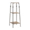 Metal Plant Stand with Wood Shelves 41.5"H