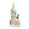 LED Lighted Winter Church Display 27"H