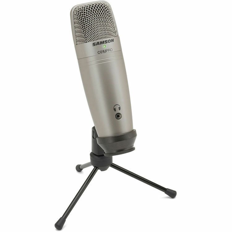 Samson C01U Pro USB Studio Condenser Recording Microphone
