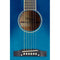 Stagg Slope Shoulder Dreadnought Acoustic Guitar - Blue - SA35 DS-TB