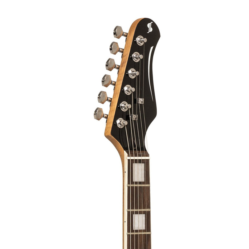 Stagg Solid Body Electric Guitar - Black - SES-60 BLK