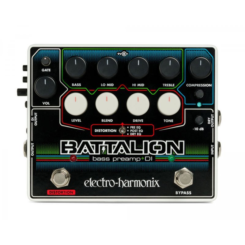 Electro-Harmonix Battalion Bass Preamp & DI