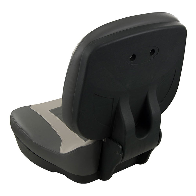 Springfield Fish Pro II Low Back Folding Seat - Charcoal/Grey 1041583