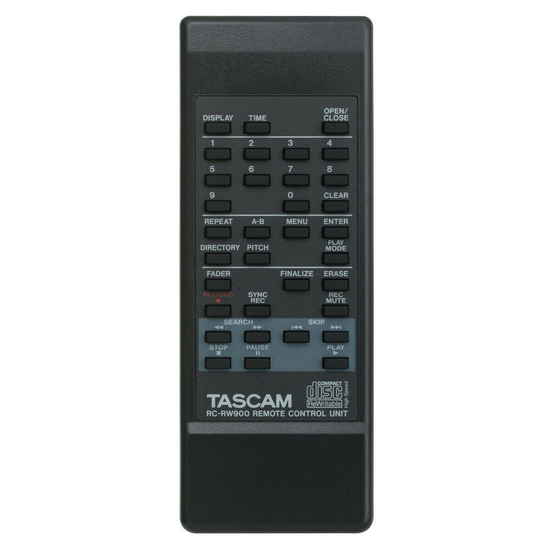 Tascam Pro CD Recorder/Player w/ Proprietary TEAC Tray-loading - CD-RW900MKII