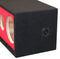 DeeJay LED 10" Side Speaker Enclosure w/ 3 Horn & 2 Tweeters Ports - Red