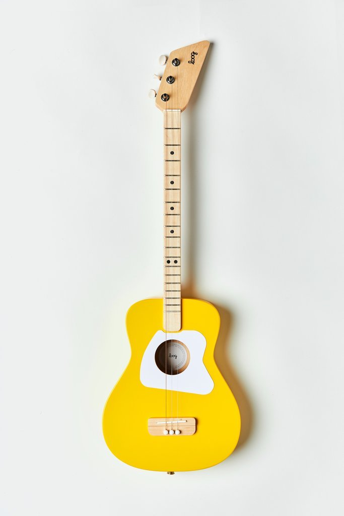 Loog Pro Children's Acoustic Guitar - Yellow - LGPRCAY