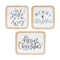 Holiday Sentiment Plaque (Set of 12)