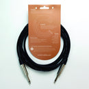 Cordial 10' Instrument Cable 1/4" TS to 1/4" TS - Nickel-Plated - CXI3PP