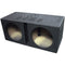 Qpower Dual 12" Woofer Box "Q Bomb" QBOMB12V