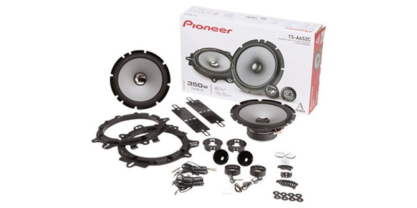 Pioneer 6.5" 350 Watt Max Tweeter & Midrange Component Speakers - Pair