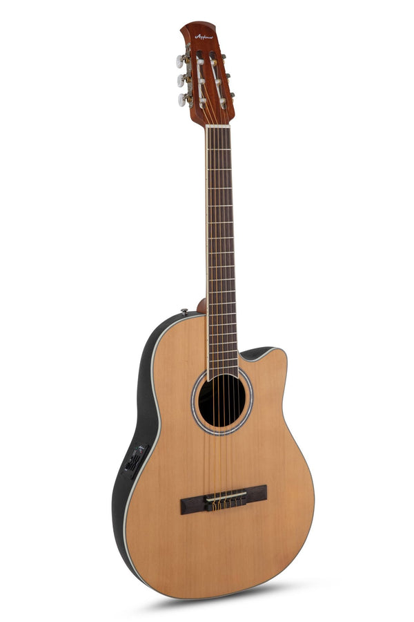 Ovation Applause Acoustic Electric Cutaway Classical Guitar Natural - AB24CC-4S