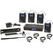 Galaxy Audio Wireless In-Ear Band Pack Stage Monitoring System - AS-1100-4P2