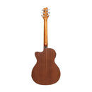 Stagg Auditorium Acoustic Electric Cutaway Guitar - Natural - SA25 ACE MAHO