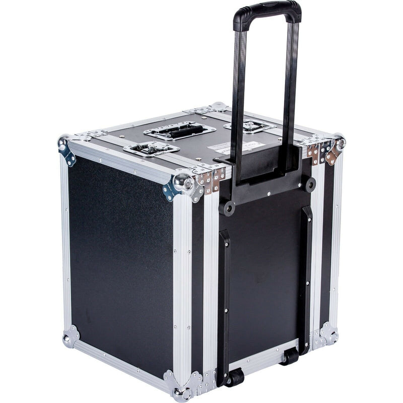 DeeJay LED 8 RU Effect Deluxe Case with Pull-Out Handle and Wheels (14" Deep)