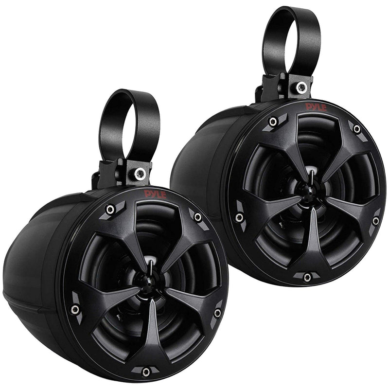 Pyle 4" 800 Watt Waterproof Off-Road Speakers - Pair - PLUTV41BK