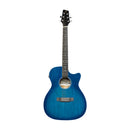 Stagg Auditorium Acoustic-Electric Guitar - Blue - SA35 ACE-TB