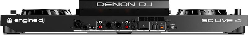 Denon DJ SC LIVE 4 4-Deck Standalone DJ Controller w/ Wi-Fi & Built-In Speakers