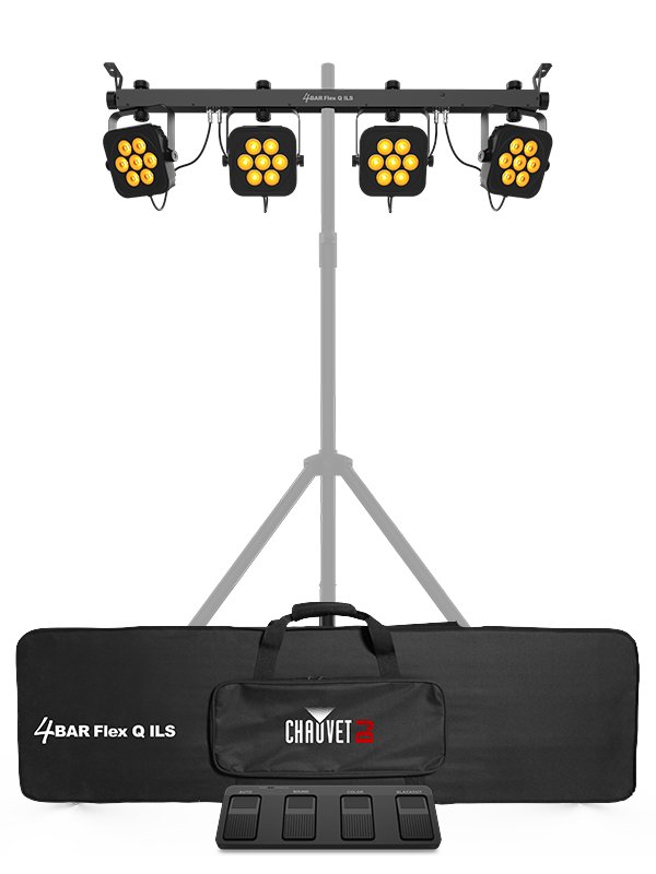 Chauvet DJ 4Bar Flex Q ILS All-in-One RGBA LED Wash Lighting System