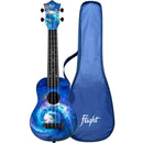 Flight Space Travel Soprano Ukulele w/ Gig Bag - TUS40-SPACE