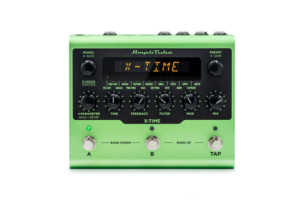 IK Multimedia AmpliTube X-TIME Delay Guitar Effects Pedal