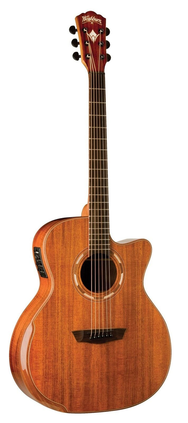 Washburn Comfort Series Acoustic Electric Guitar - KOA - WCG55CE