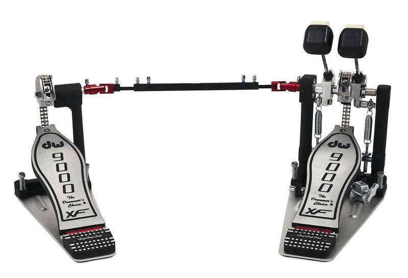 DW 9000 Series XF Extended Footbard Double Bass Drum Pedal w/ Bag - DWCP9002XF