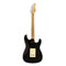 Stagg Series 55 Left Handed Electric Guitar - Black - SES-55 BLK LH