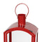 Rustic Red Curved Top Lantern (Set of 3)