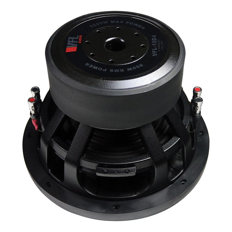 VFL Audio 10″ 1600 Watt 4 Ohm DVC Woofer - VFL10D4