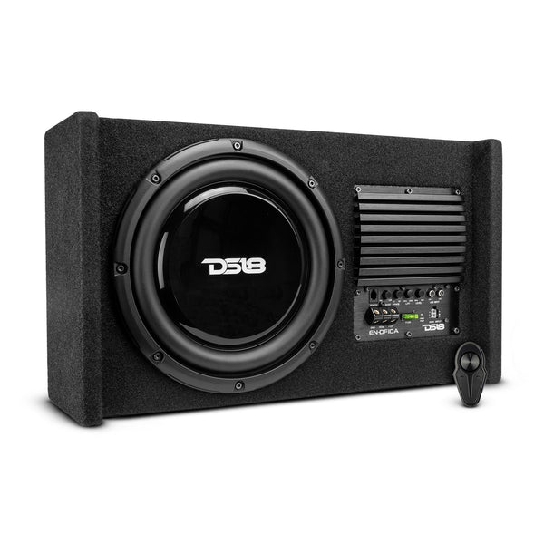 DS18 EN-DF10A 10" Amplified Shallow Down Firing Subwoofer Enclosure 500 Watts