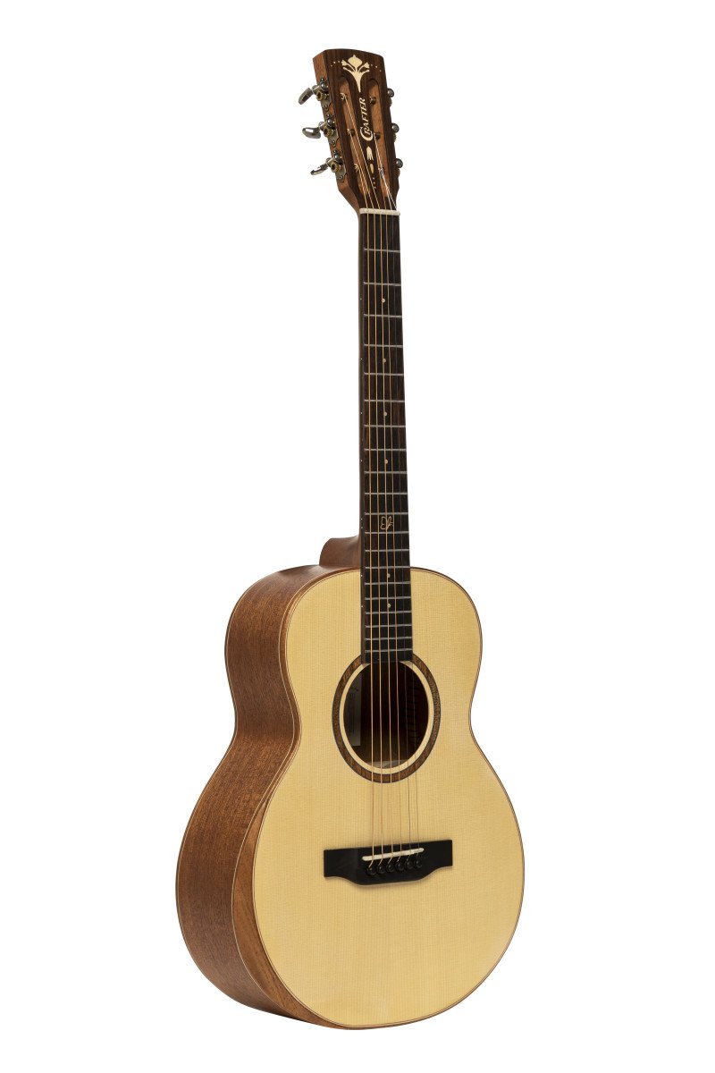 Crafter Mino Shape Acoustic Electric Guitar w/ Gig Bag - Natural - MINO MAHO