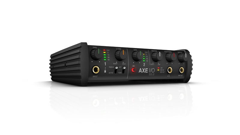 IK Multimedia Axe I/O Solo Compact 2-In/3-Out Audio Interface - IPINTAXEIOSO