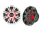 Kicker KM 8" 300 Watt 4 Ohms LED Marine Coaxial Speakers - Pair - 43KM84LCW