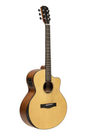 JN Guitars Glencairn Series Acoustic Electric Guitar w/ Gig Bag - Natural