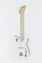 Loog Pro 3-String Electric Guitar with Built-in Amplifier - White - LGPRCEW