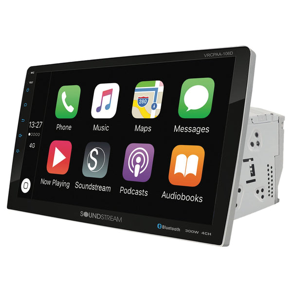 Soundstream VRCPAA-106F 10.6-Inch Double-DIN DVD Head Unit w/ Bluetooth