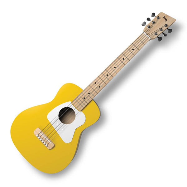 Loog Pro VI Children's Acoustic Guitar - Yellow - LGPRVIAY