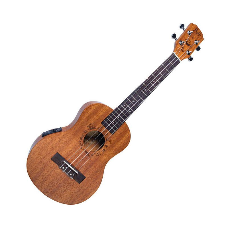 Flight Electro-Acoustic Tenor Ukulele Designer Series – DUT34