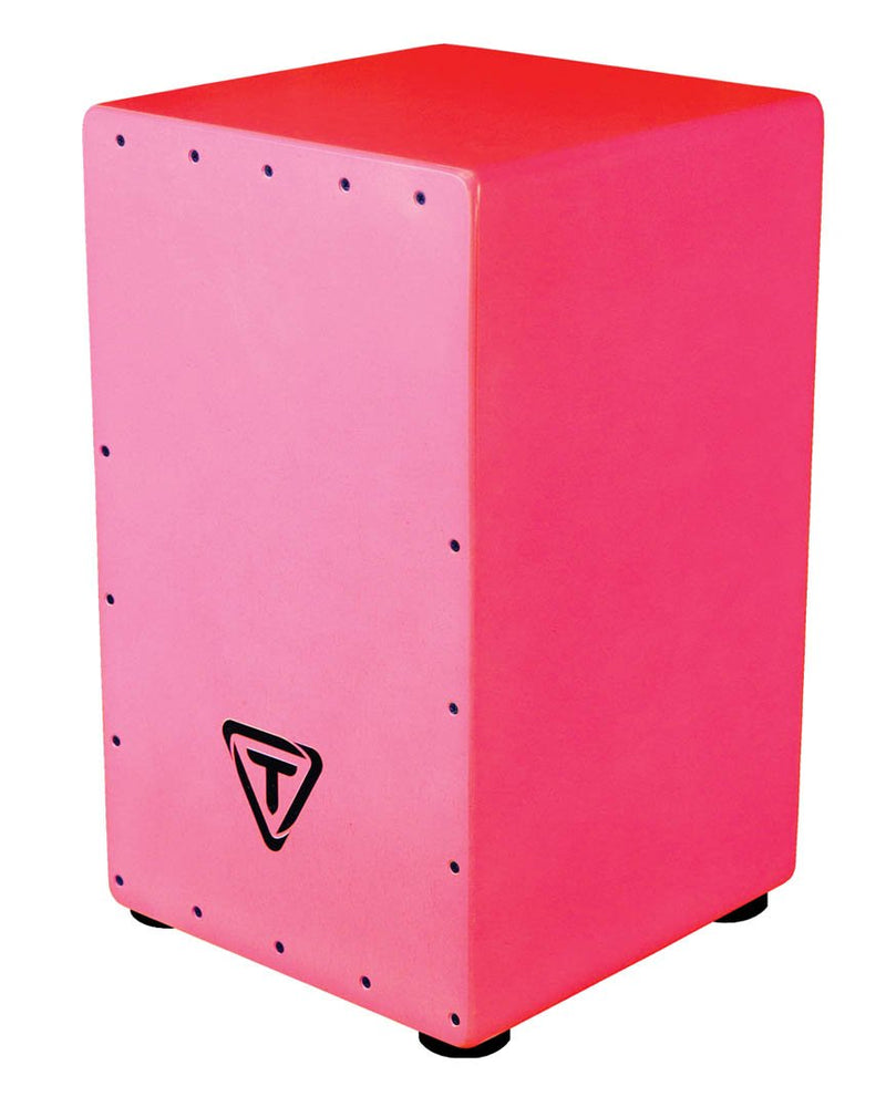 Tycoon Bold Series Cajon Pack - Pink w/ Bag & Maracas - TKBSC-29 PK