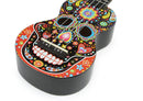 Mahalo Art Soprano Ukulele - Day of the Dead Graphic - MA1-SKBK