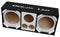 Deejay LED White Chuchera Quad Port Speaker Enclosure - D10T2H1WHITE